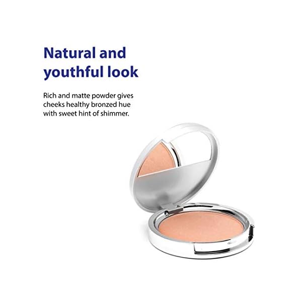 Dr. Denese SkinScience SunShield Anti Aging Bronzer Natural-Looking, Youthful Sun-Kissed Glow - Makeup with Multi Peptides & Ceramide - Rich Matte Finish Powder & Light Shimmer - Cruelty-Free - .3oz