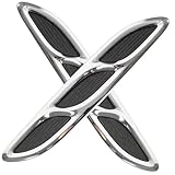 WHAMVOX Pegatinas Decorativas para Capó de Coche de Ventilaciones Laterales Simuladas Accesorios Exteriores Automotrices Resistentes y Fáciles de Aplicar