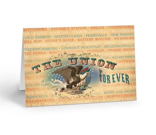 Image of Stonehouse Collection | The Union Civil War Cards | Patriotic Note Cards (The Union)