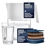 FILTRES LONGUE DURÉE - Chaque filtre dure jusqu’à 3 mois et remplace plus de 450 bouteilles jetables. Des filtres de remplacement abordables sont disponibles sur notre site officiel.