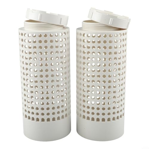 Compostiera sotterranea per vermi da giardino, per rifiuti da cucina, da giardino, mini contenitore per compost per vermicompost con fori e coperchio, per giardino, aiuole e cortile (2 pezzi)