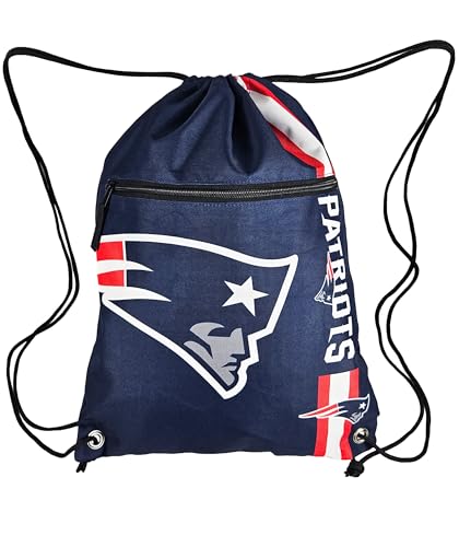 FOCO New England Patriots Big Logo Drawstring Backpack...