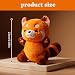 Imagen de Zogxyc Peluche de Panda Rojo, 23 cm