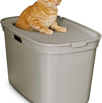 So Phresh by Petco Top-Entry Litter Box Tan 23.2 L X 15.4 W X 15 H