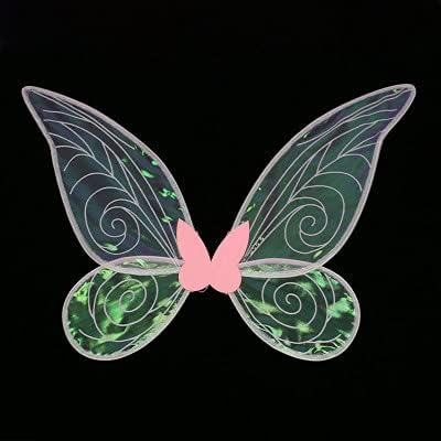 Fairy Wings for Girls,Halloween Butterfly Fairy Wings Costume for Fairy Costumes Sparkle Fairy Princess Wings Party Favor