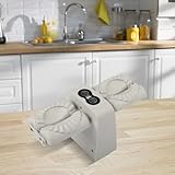 Machine à raviolis efficace : notre machine à raviolis électrique rationalise le processus de fabrication de raviolis, permettant même aux débutants de créer des raviolis parfaitement scellés rapidement et sans effort