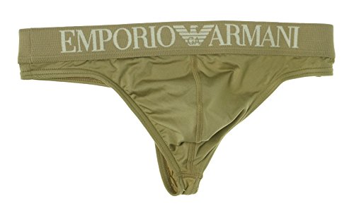 Emporio Armani Men's Basic Microfiber Knit Thong