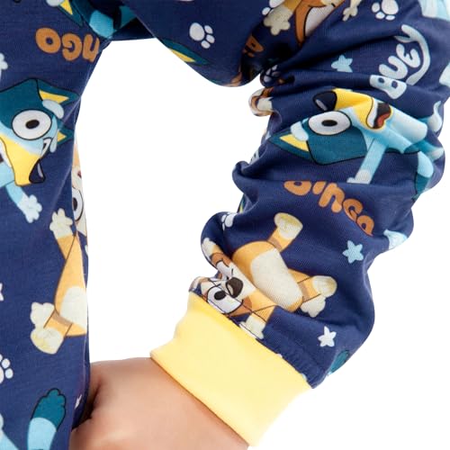 Bluey Pajamas Boys | 2 Pack Pajamas For Kids | Boys’ Pajama Sets Two Pack | Official Merchandise | Blue | 5 by Bluey - Image 6