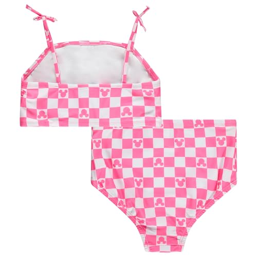 Disney Minnie Mouse Bikini Set - Minnie Mouse and Mickey Mouse Stylish Swimwear Bathing Suit for Girls and Teens2