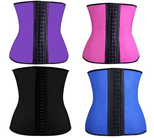 Cinta Modeladora Fitness Redutora Neoprene Academia (Preto, 38)