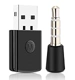 USB Wireless 4.0 Headset Dongle USB Wireless Headphone Adapter Receiver for PS4 Controller Receiver Transmitter for Wireless Headsets