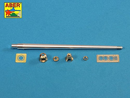 Canon en métal Tiger II Porsche Kwk43 1/35 Abert 35L214 pour maquette