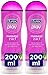 Durex Play Massage 2 en 1 Gel de Masaje Erótico y Lubricante con Aloe Vera 200 ml [Pack 2 Unidades]