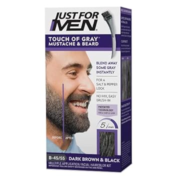 best salt and pepper beard dye