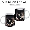 FekiLoot Vinyl Records Coffee Mugs 12oz Ceramic Coffee Cups with Handles Porcelain Mugs Household Tea Cups for Home Or Office Gifts for Women Men, Microwave And Dishwasher Safe #2