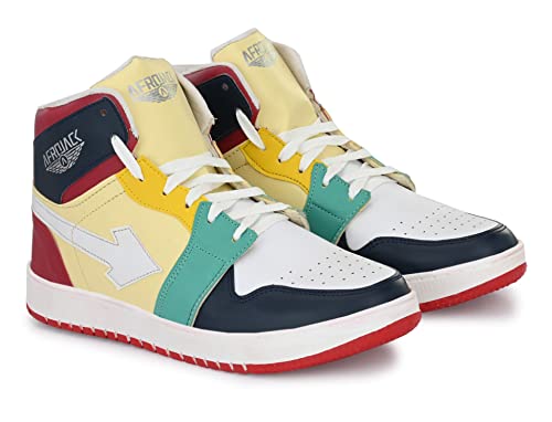 Image of AFROJACK Mens Casual Shoes | Sneaker Boots | Lace up | Lightweight Shoes m880