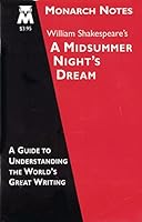 William Shakespeare's A midsummer night's dream (Monarch notes) 0760706514 Book Cover