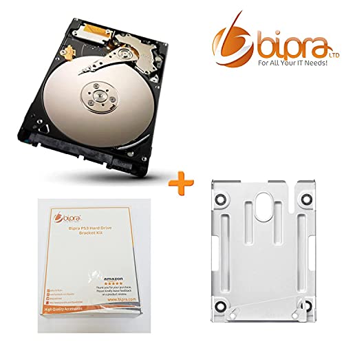 Bipra Sony Playstation 3 Ps3 750Gb Hard Drive Kit Inc Mounting Bracket Caddy Cradle Super Slim With Hdd - Include Mounting Bracket And Hard Drive - Exclusive From Limited With 1 Year Warranty (750Gb) #TOP2