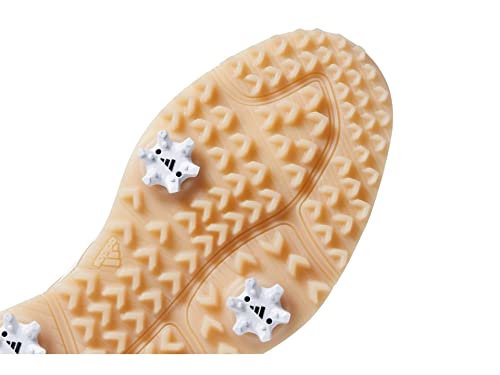 adidas Tênis de golfe feminino S2G Spikeless BOA 23, Giz branco/quartzo maravilha, 36