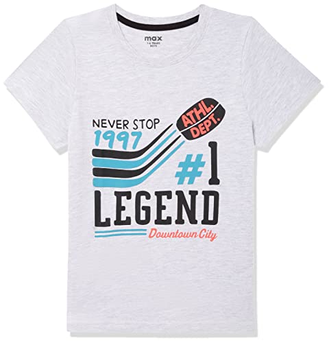 Image of Max Boys Printed Round Neck T-Shirt