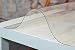 Produktbild Aix Home GmbH Vanillaflex Tischfolie Schutzfolie | Tischdecke Tischschutz 2mm Glasklar Breite: 70 cm, Tischfolie:90cm