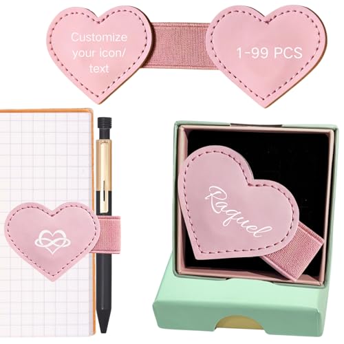 Marcadores magnéticos de Cuero Personalizados con Soporte para