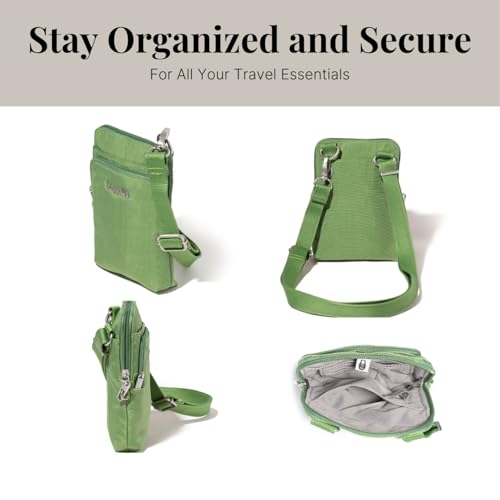 Baggallini AAC459 Securtex Anti-Theft Activity Crossbody Bag For Women - Small Purse Crossbdoy Handbag With Locking Zipper Pull thumb #4