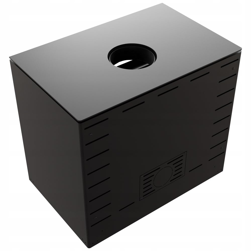 KRATKI Inserto per camino in acciaio a legna KARI 12 kW Ø180 A Ecodesign