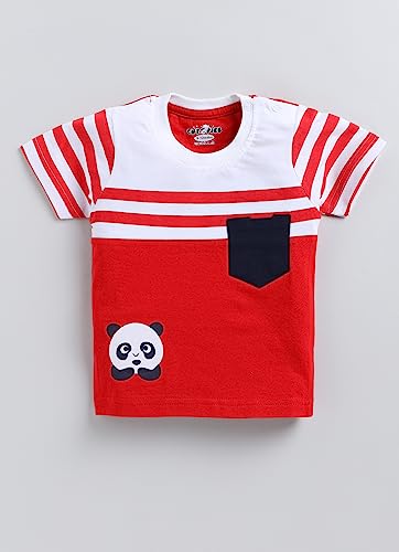 Image of CUTOPIES Boys & Girls Fanta Half Sleeve T-shirt and Shorts Set (Pack of 1) Baby Boys' Clothing Sets