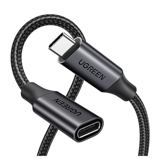 UGREEN USB C Extension Cable, (10Gbps/100W) USB C Extender 3.3 ft