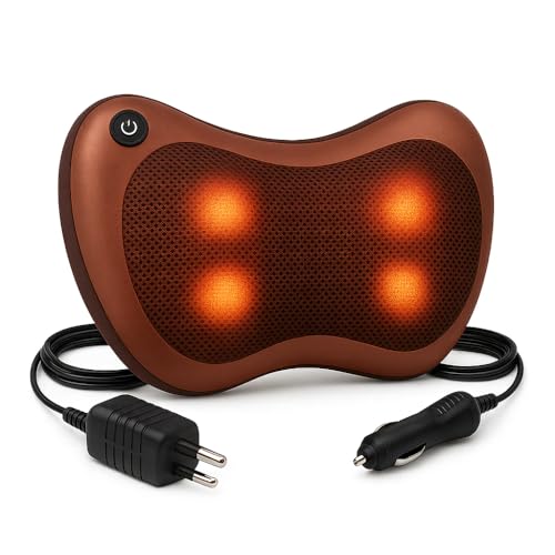 Almofada Massageadora Shiatsu 4 Pontos de Massagem com Aqueciment...