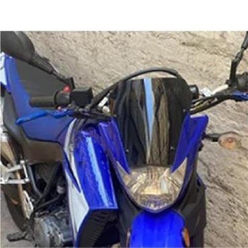 Déflecteurs de pare-brise XT660 extension carénage fumé anti-reflet