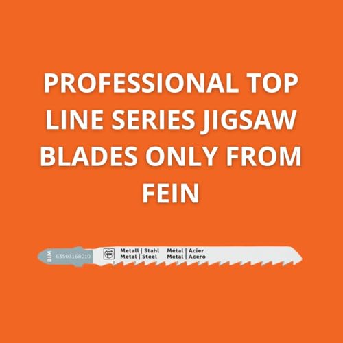 FEIN Jigsaw blade F-IRON Jig 26 AS for metal BIM 75 T2 MSA SC For sheet metal and metal, stainless steel, INOX, sheet steel. PU=5 pcs.