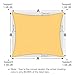Artpuch Sun Shade Sail, 10'x13' Sand Rectangle, Curved Edged Commercial Grade 185GSM Permeable Outdoor Shade Cloth for Deck, Backyard, Patio (Custom Sizes Made)