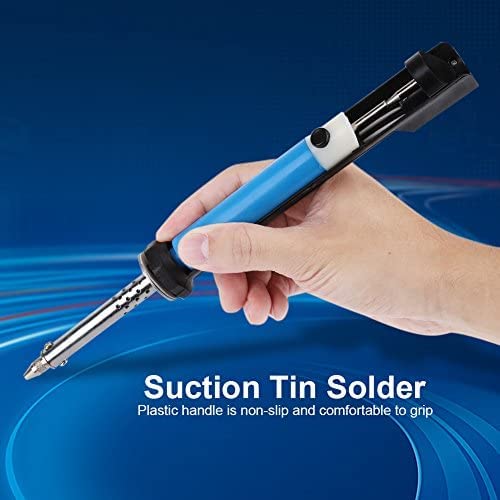 Dissaldatore Kuuleyn Strumento Dissaldante In Plastica, 40W 2 In 1 Saldatore Elettrico Tin Sucker Strumento Per Saldatura Dissaldante Ad Aspirazione Forte(EU Plug