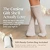 Unboxme Gifts Warm & Cozy Ultra-Luxe Cloud Socks for Women & Men - Super Soft Luxurious Sleep Socks Birthday Gift