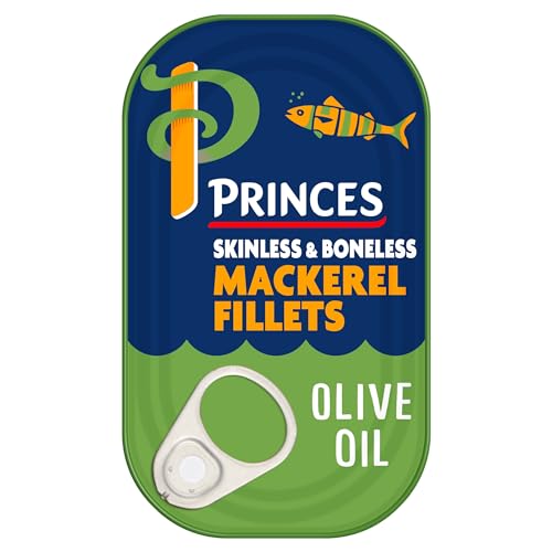 Princes Filetes de caballa en aceite de oliva, 125 g