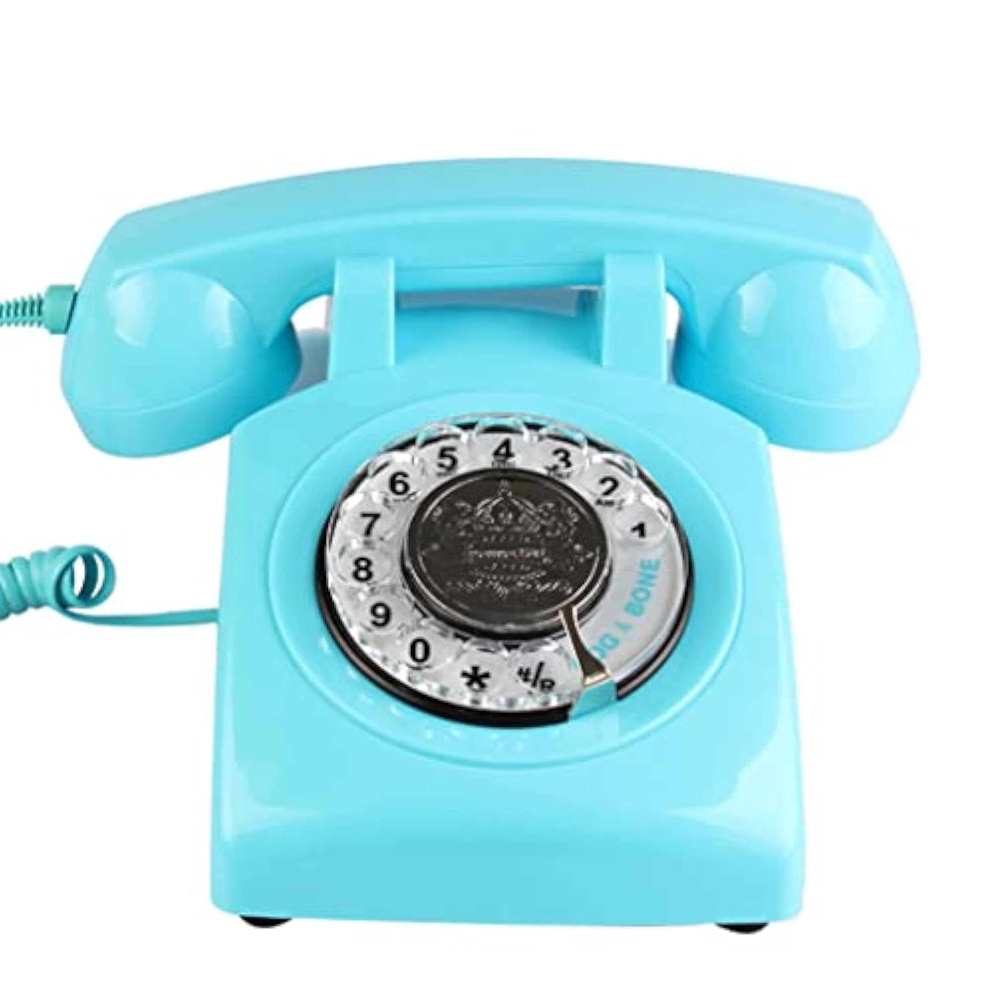 Rotary Retro Dial Bell Desk Telephone