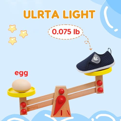 Image of FEETCITY Toddler Walking Shoes Slip On Toddler Shoes Boys Girls Kids Sports Sneakers Casual School Shoes Barefoot Shoes