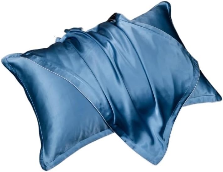 HBJWOV Silk Pillowcase Pillow Cover AB Version Front Back Rayon Fabric