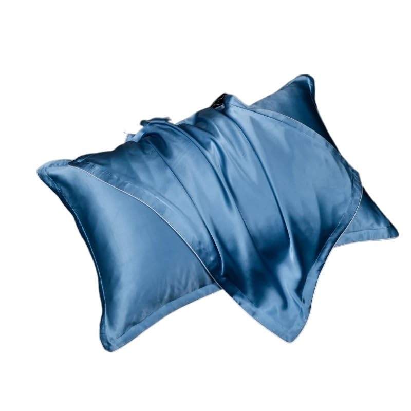 Taie d'oreiller en soie tissu rayonne version AB douce et respirante pour literie