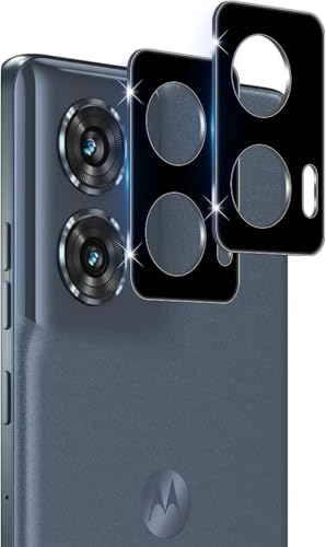 Image of Xmon Back Camera Lens Protector for Motorola Edge 50 Fusion (1 Pack) Premium Camera Glass Protector Guard, Anti-Scratch, Ultra-Clear, Easy Installation