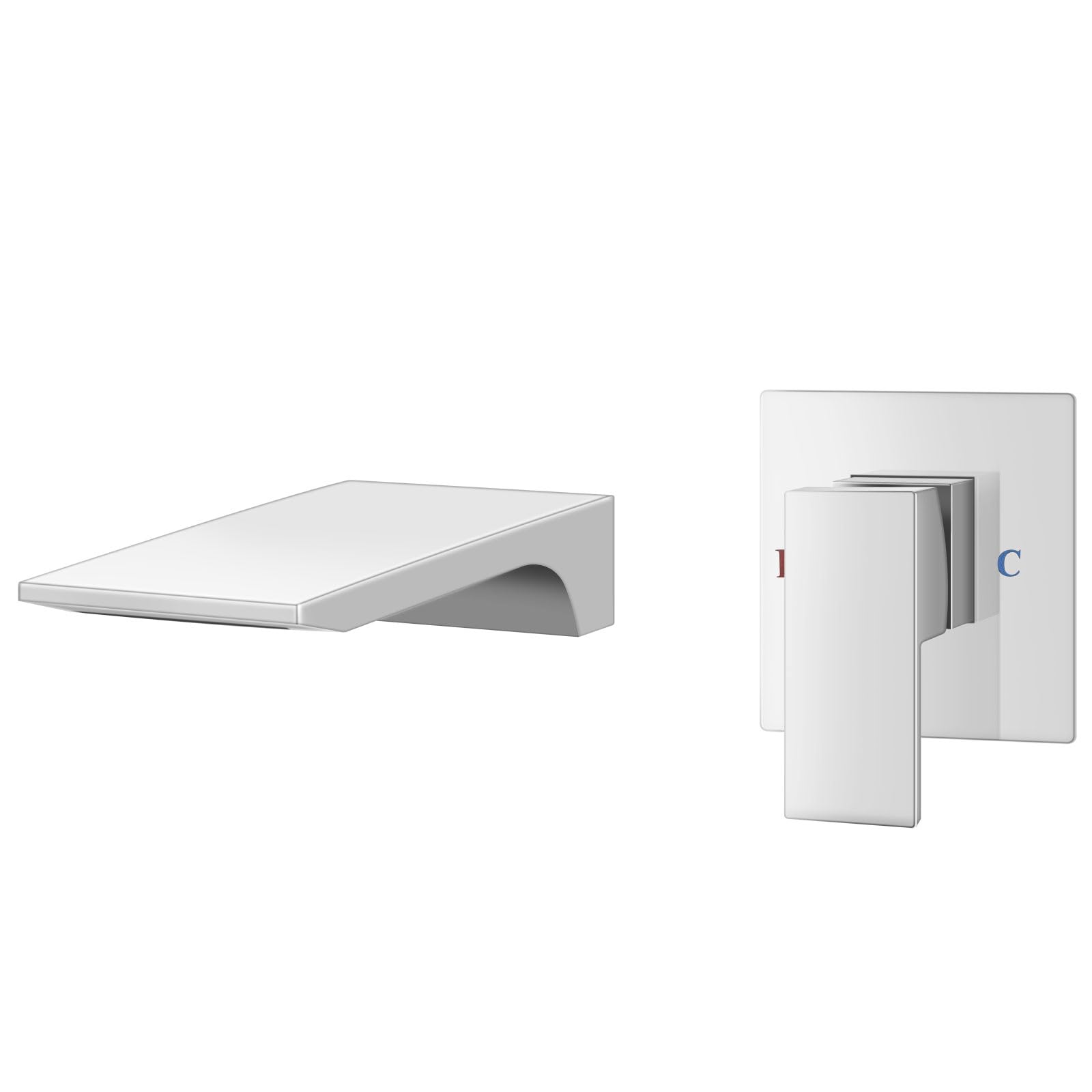 De Baño Aolemi Grifo De Bañera De Montaje En Pared De Latón Antiguo Con Grifo Para Bañera