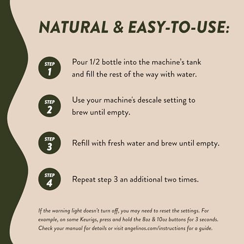 Universal Descaling Solution for Keurig, Nespresso, Breville, DeLonghi & Ninja (2 Uses) – Professional Coffee Descaler & Cleaner – Removes Limescale to Restore Flow & Temp – Odorless & Residue-Free - 3