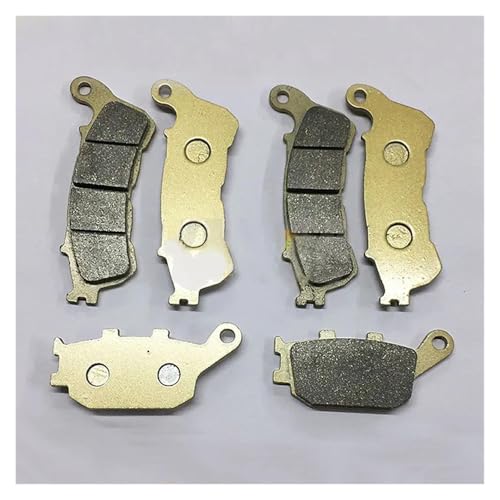 Plaquettes de frein moto CB600F Hornet et CBF600, kit de freinage avant arrière complet
