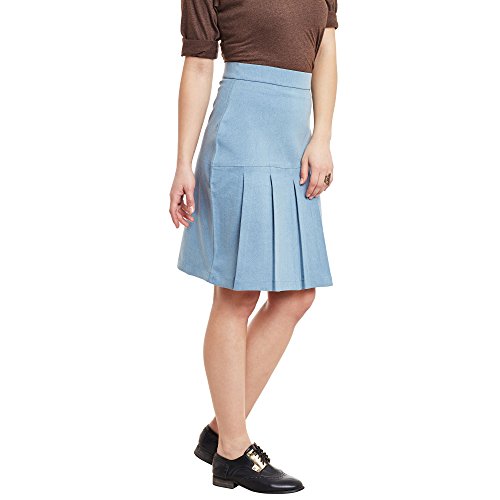 Image of Rider Republic Women's Pencil Midi Skirt (312091-28 Light Blue 28)