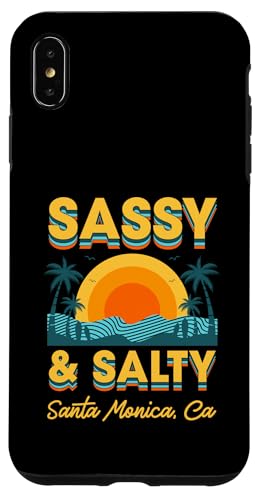 Sassy And Salty �T���^���j�J �J���t�H���j�A ���g�� �g���s�J�� �X�}�z�P�[�X iPhone XS Max �p