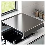 Hitzebeständige Herdabdeckungen für Gasherde Kratzfest Und leicht zu Reinigen Aufbewahrungsregal Gewürze Geeignet für Arbeitsplatten und Spülbecken WXQTM(35x48x7cm)