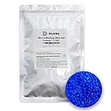 Dry & Dry [1.2 LBS] Blue Premium Indicating Silica Gel Beads(Industry Standard 2-4 mm) - Reusable...