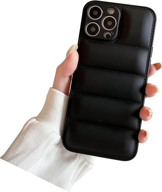 The Puffer Case® - Black iPhone 15 The Puffer Case® - Black | Urban Sophistication